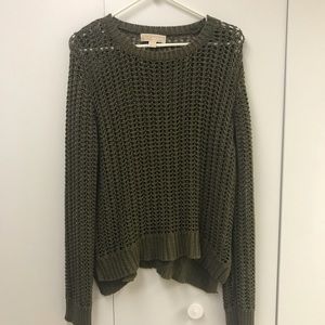 Michael Kors Olive Knit Sweater